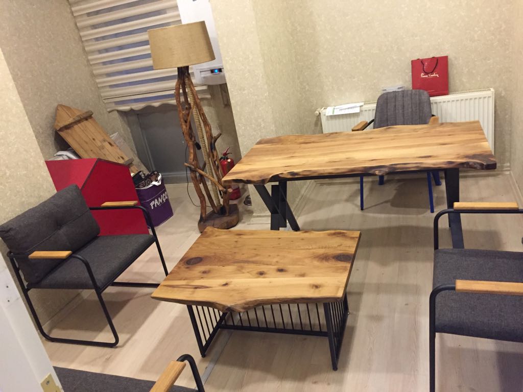 Ceviz Ağacı Ofis Takımı 
